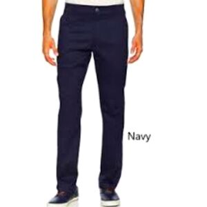NEW Mens Lee Navy Chinos Work Pants Office Outdoor Activewear Casual Essential
